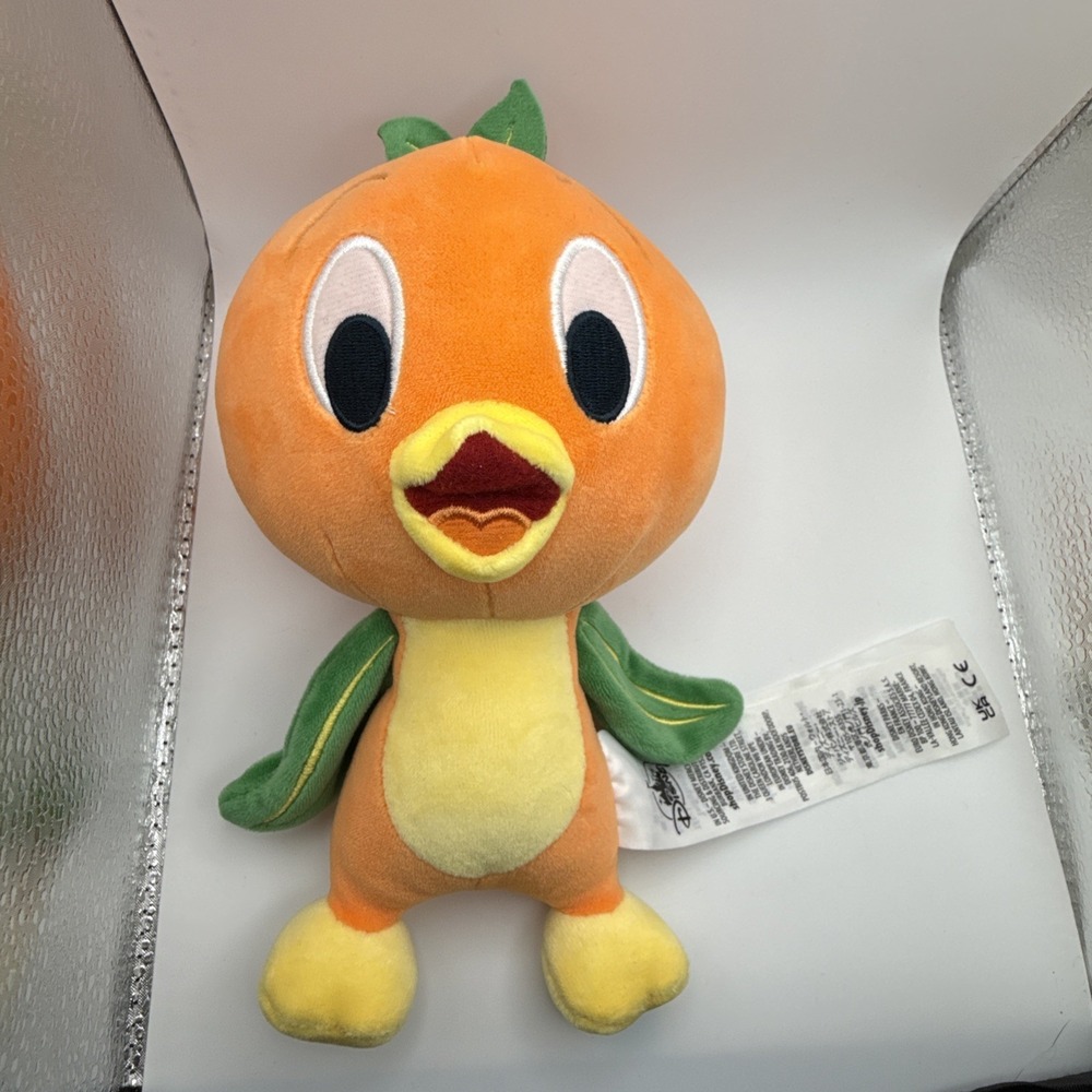 Disney's Orange Bird Epcot Flower And Garden Festival 9" Plush Turns Into Orange